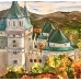 “Slovak Castle” – Original Oil Painting by Marina Stognieva